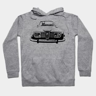 Saab 95 classic car monoblock black Hoodie